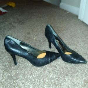 Black heels